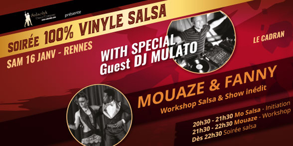 Soirée Salsa 100% Vinyle Rennes