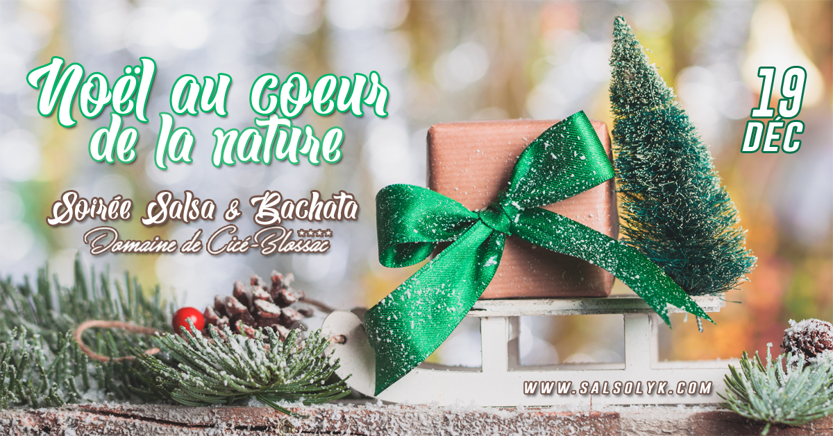 Soirée Salsa & Bachata "Noel au coeur de la nature"
